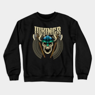 Viking Skull 7.5 Crewneck Sweatshirt